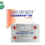 Caverta 50mg 1 Strip - 4 Tablets